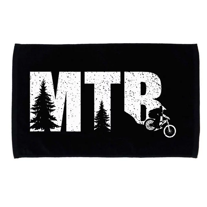 Mountain Biker Gifts Microfiber Hand Towel