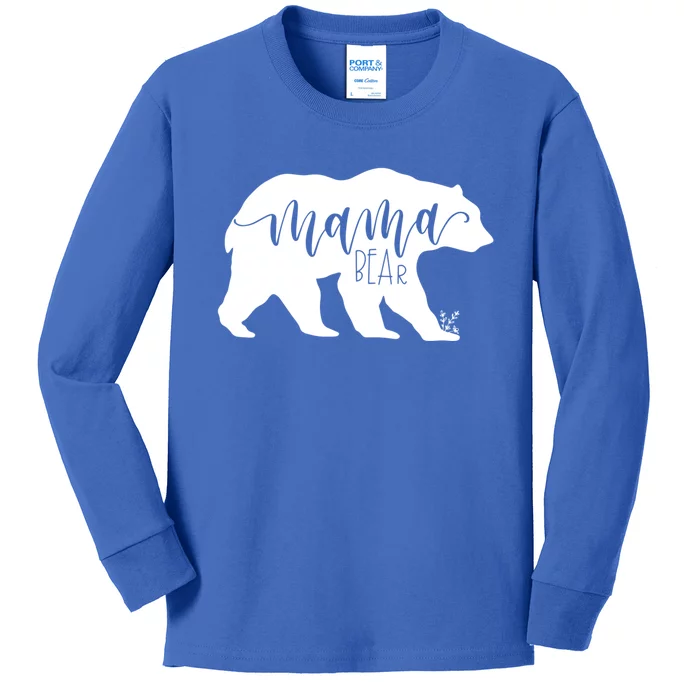 Mama Bear Gift Momma Bear Mamma Bear Jlz043 Gift Kids Long Sleeve Shirt