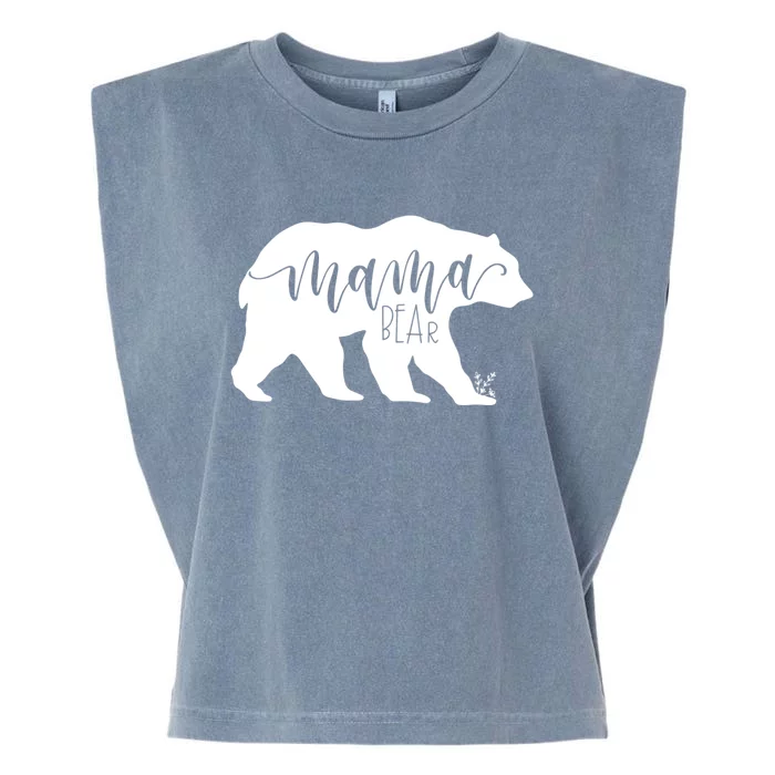 Mama Bear Gift Momma Bear Mamma Bear Jlz043 Gift Garment-Dyed Women's Muscle Tee