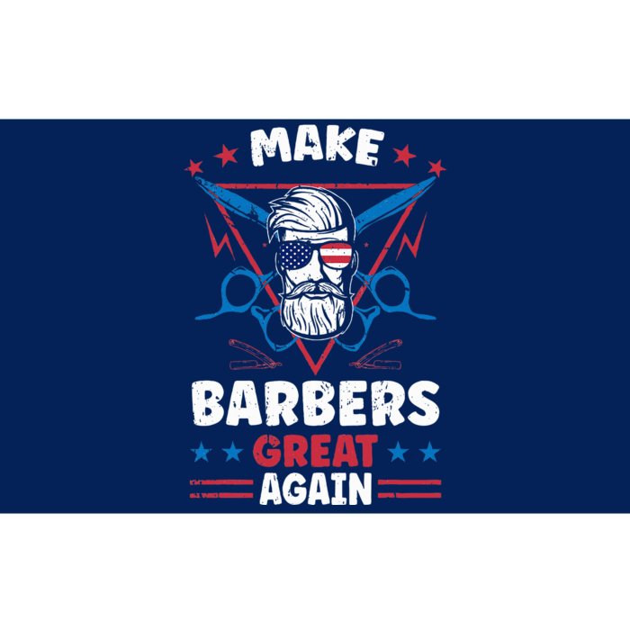 Make Barbers Great Again Cool Barbers For Trump 2024 Bumper Sticker