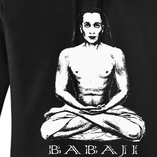 Mahavatar Babaji Guru Ascended Master Meditation Women's Pullover Hoodie