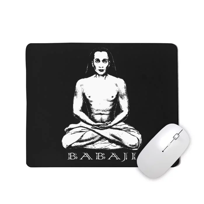 Mahavatar Babaji Guru Ascended Master Meditation Mousepad