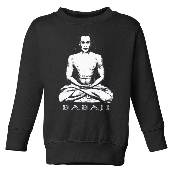 Mahavatar Babaji Guru Ascended Master Meditation Toddler Sweatshirt