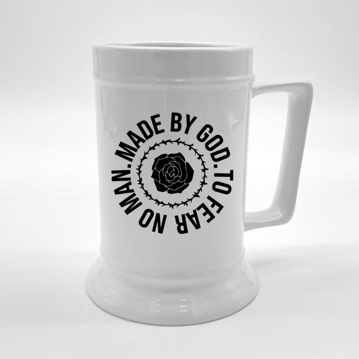 Made By God Front & Back Beer Stein