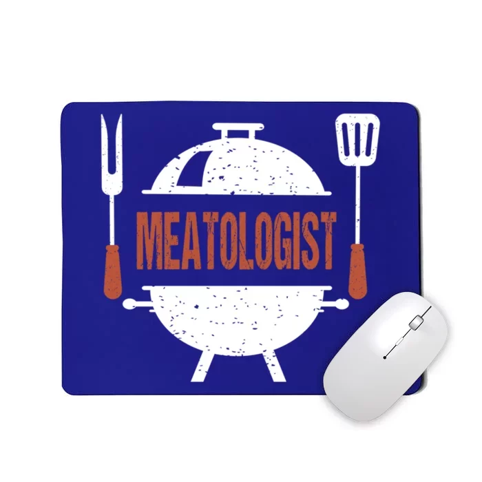 Meatologist Bbq Grill Barbecue Gift Mousepad