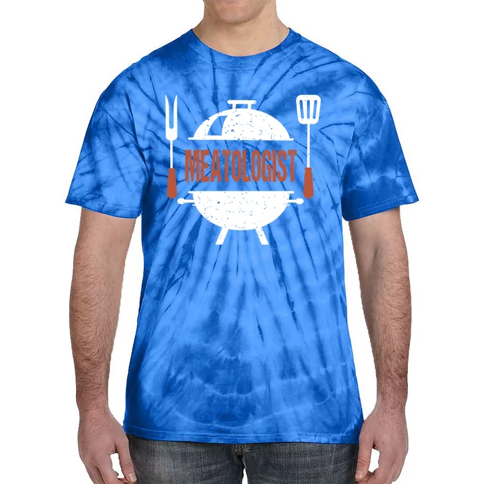 Meatologist Bbq Grill Barbecue Gift Tie-Dye T-Shirt