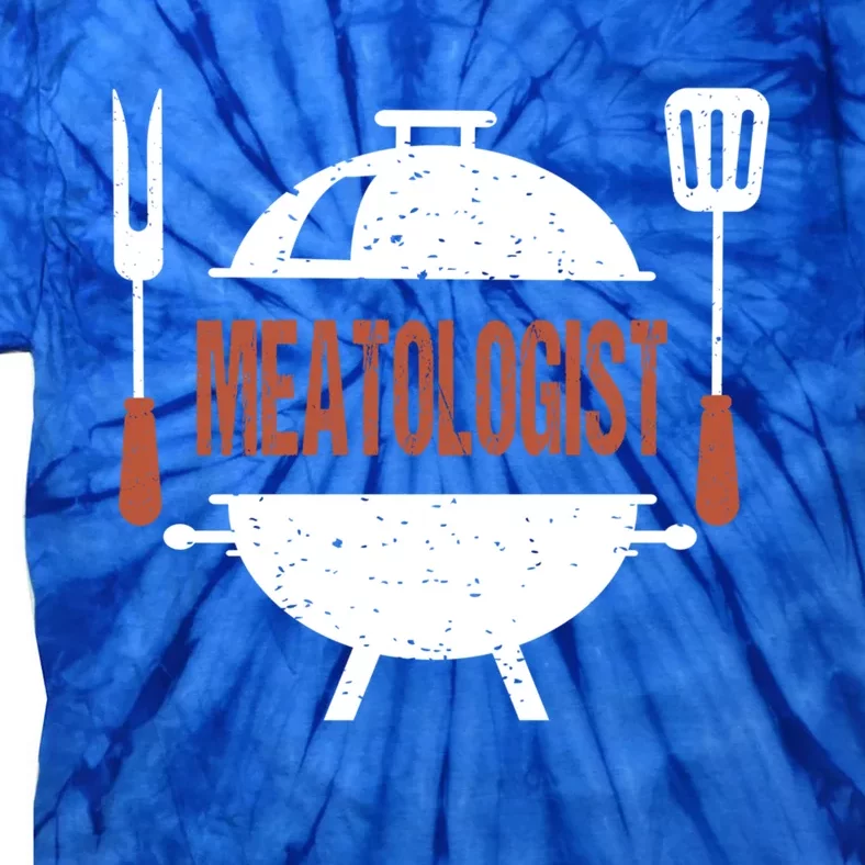 Meatologist Bbq Grill Barbecue Gift Tie-Dye T-Shirt