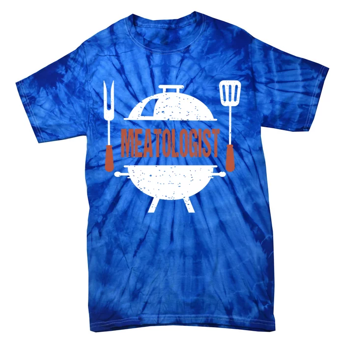 Meatologist Bbq Grill Barbecue Gift Tie-Dye T-Shirt