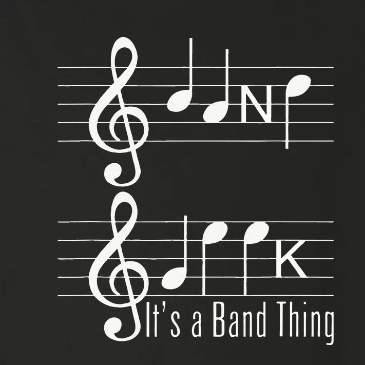 Musicians Band Geek Music Notes Spelling Funny Toddler Long Sleeve Shirt