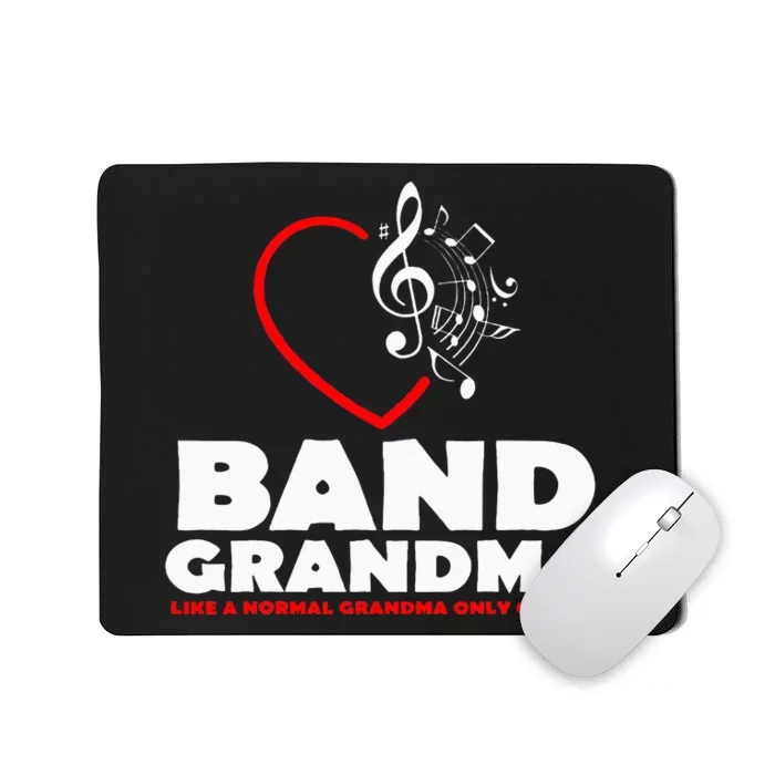 Marching Band Grandma Music Lover Percussion Mom Gift Mousepad