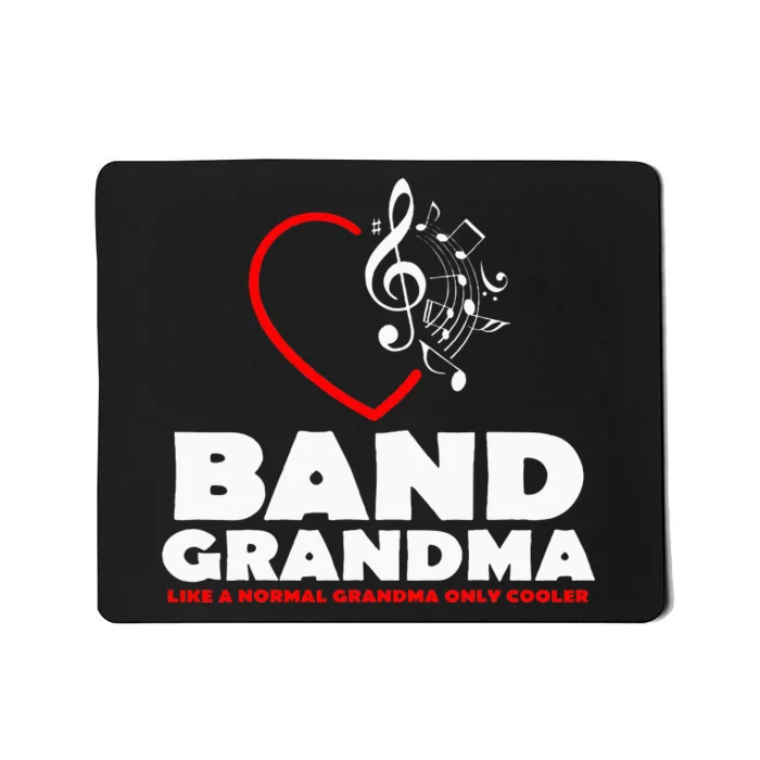 Marching Band Grandma Music Lover Percussion Mom Gift Mousepad