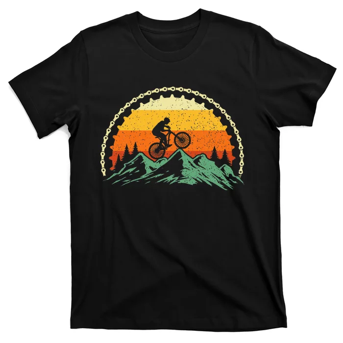 Mountain Biking Gear Bike Rider Mtb Lover Cyclist Downhill T-Shirt