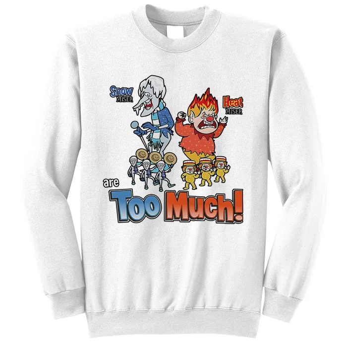 Miser Brothers Heating And Cooling Funny Brothers Sweatshirt