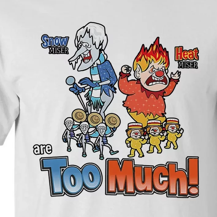 Miser Brothers Heating And Cooling Funny Brothers Tall T-Shirt