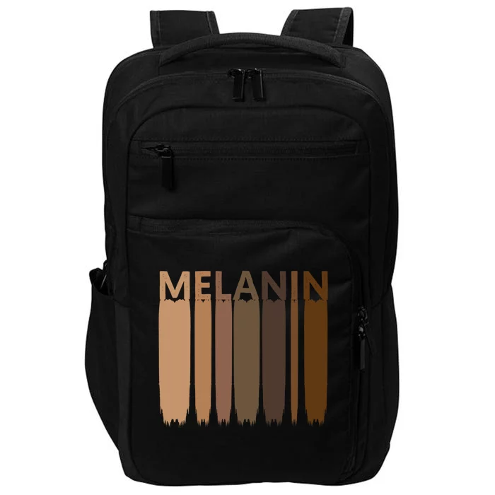 Melanin Black History Month Afrocentric Black Pride Cool Gift Impact Tech Backpack