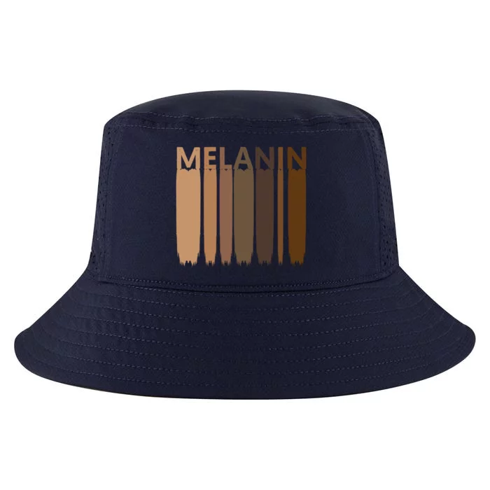 Melanin Black History Month Afrocentric Black Pride Cool Gift Cool Comfort Performance Bucket Hat