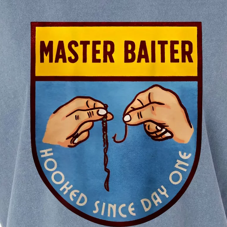 Master Baiter Hooked Since Day One Garment-Dyed Women's Muscle Tee