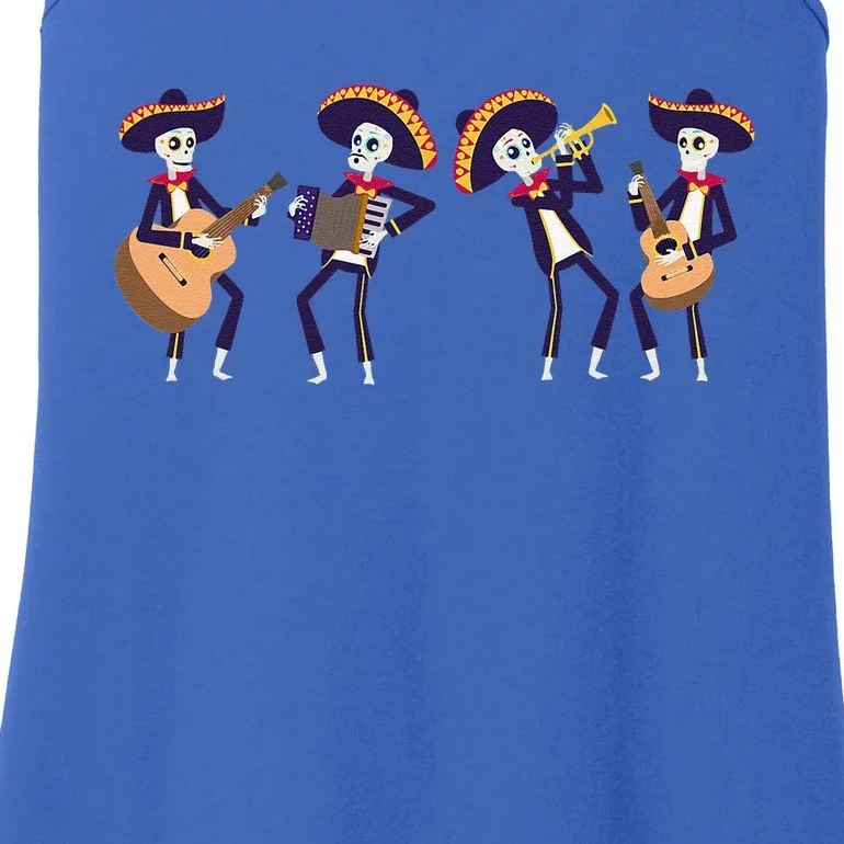 Mariachi Band Halloween Ladies Essential Tank