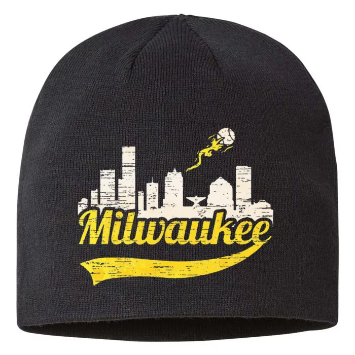 Milwaukee Baseball Home Run City Skyline 8 1/2in Sustainable Knit Beanie