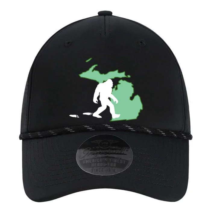 Michigan Bigfoot Hunter State Gift Performance The Dyno Cap