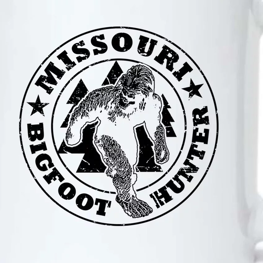 Missouri Bigfoot Hunter Believe State Pride Gift Black Color Changing Mug