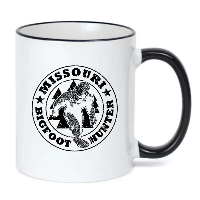 Missouri Bigfoot Hunter Believe State Pride Gift Black Color Changing Mug