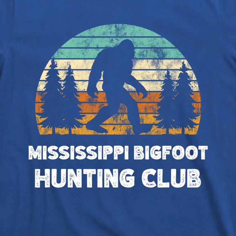 Mississippi Bigfoot Hunting Club Sasquatch Fan Gift T-Shirt