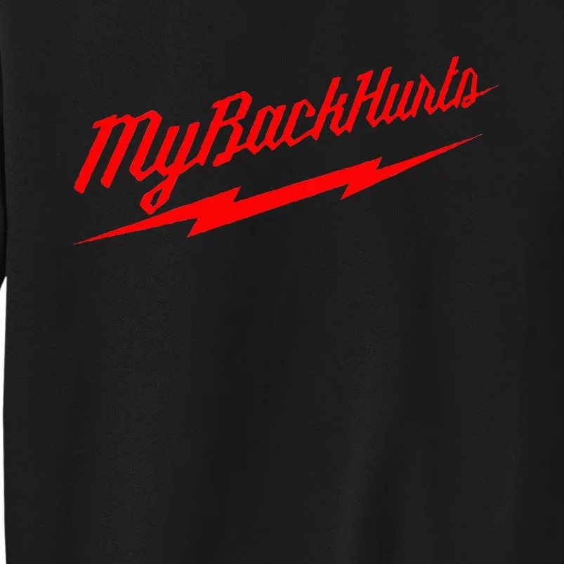 My Back Hurts Sweatshirt