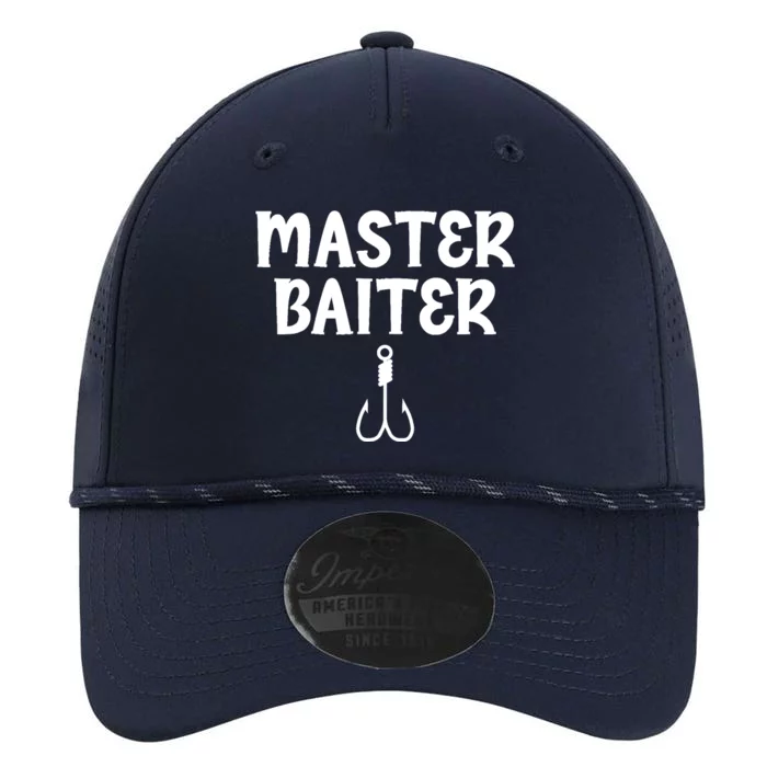 Master Baiter Humor Joke Tee for Fishing Lovers Performance The Dyno Cap