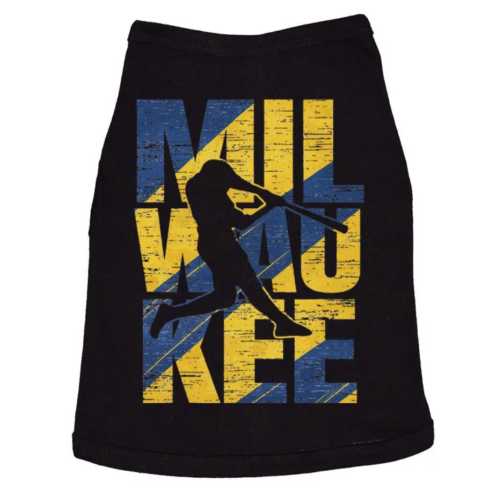 Milwaukee Baseball Home Run Doggie Tank