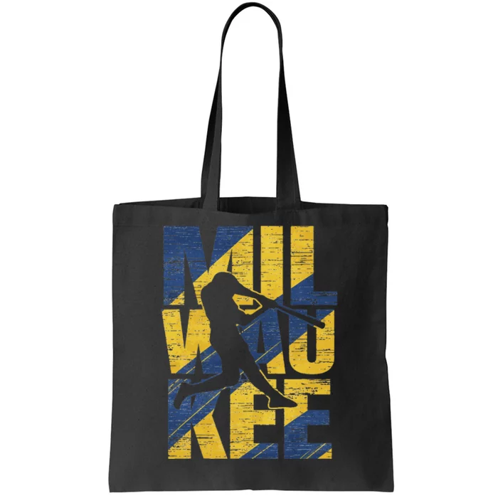 Milwaukee Baseball Home Run Tote Bag