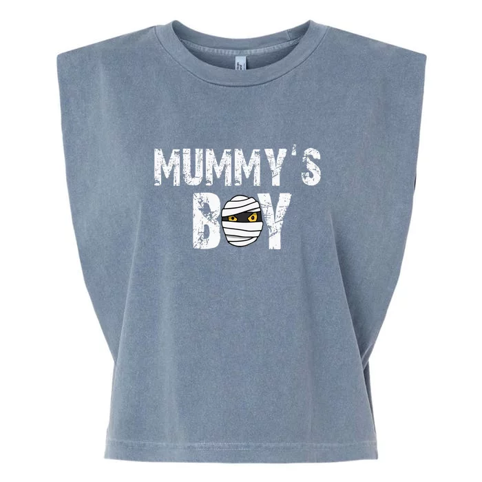 MummyS Boy | Halloween Garment-Dyed Women's Muscle Tee