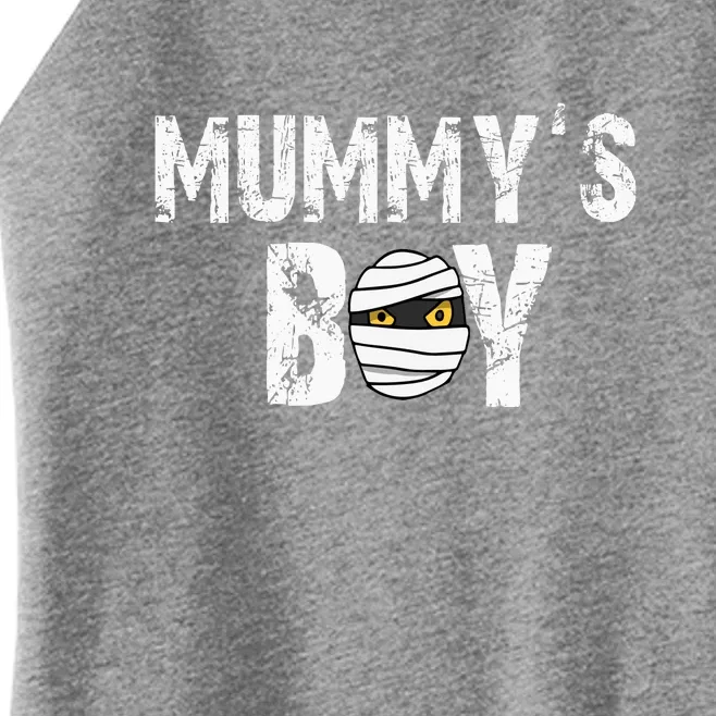 MummyS Boy | Halloween Women’s Perfect Tri Rocker Tank