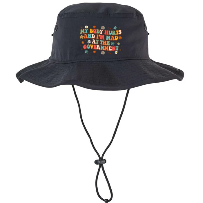 My Body Hurts And I’M Mad At The Government Legacy Cool Fit Booney Bucket Hat