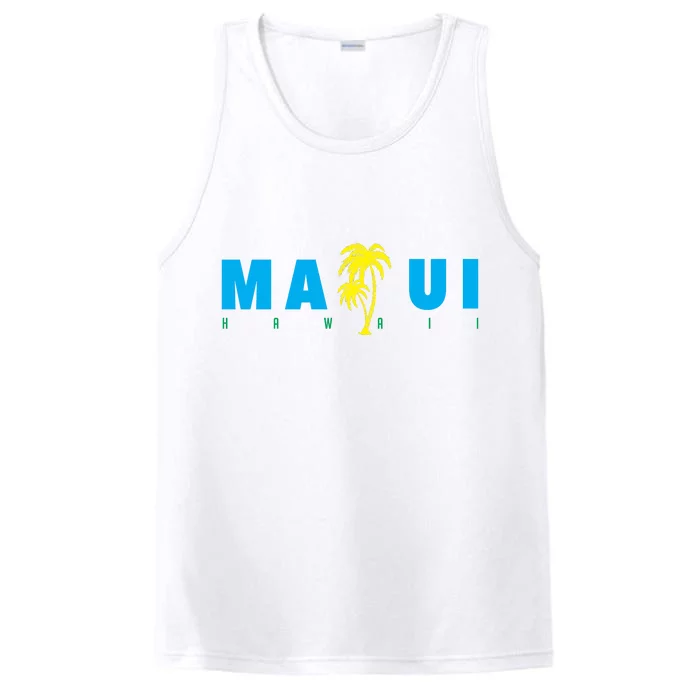 Maui Beach Hawaii Souvenir Performance Tank