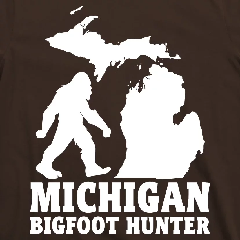 Michigan Bigfoot Hunter T-Shirt