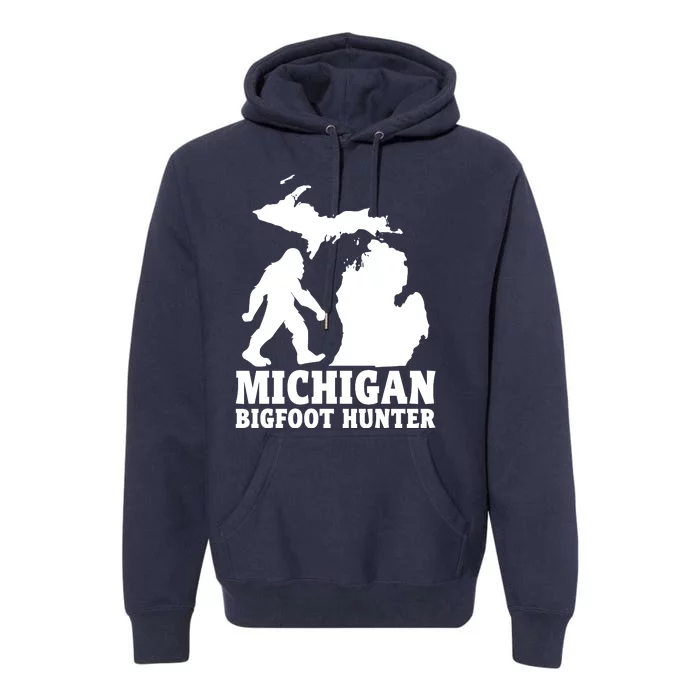 Michigan Bigfoot Hunter Premium Hoodie