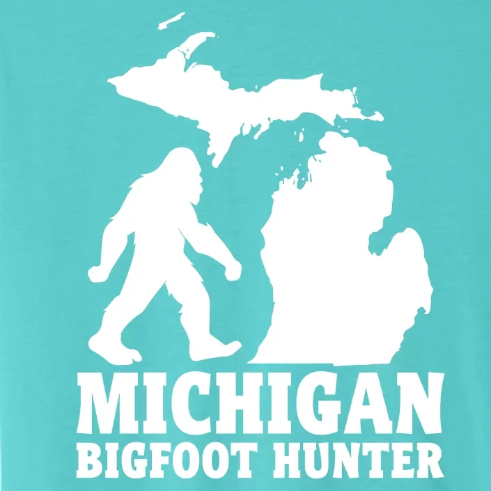 Michigan Bigfoot Hunter ChromaSoft Performance T-Shirt