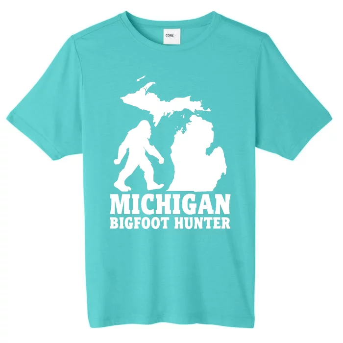 Michigan Bigfoot Hunter ChromaSoft Performance T-Shirt