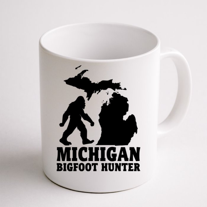 Michigan Bigfoot Hunter Front & Back Coffee Mug