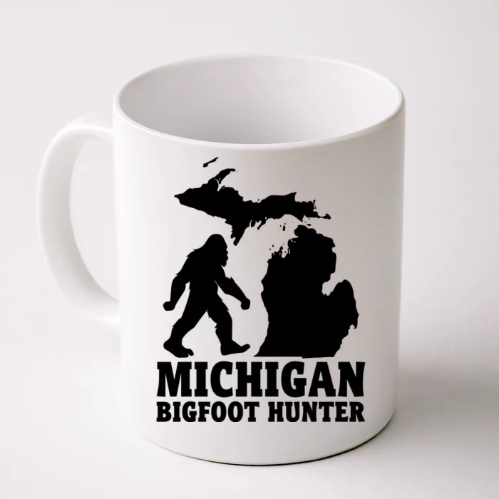 Michigan Bigfoot Hunter Front & Back Coffee Mug