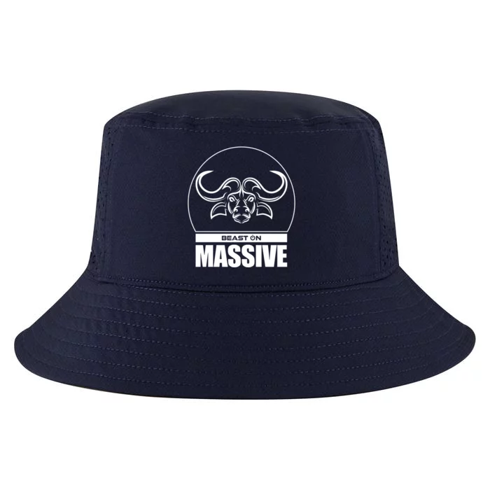 Massive Bull Head Beast Gym Fitness Training Workout Gains Gift Cool Comfort Performance Bucket Hat