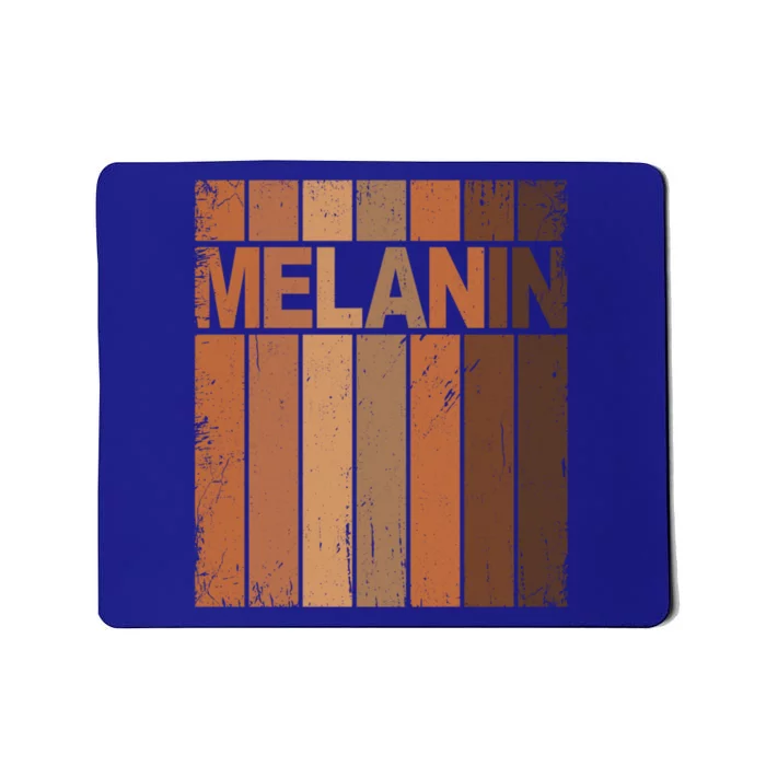 Melanin Black History Month Blm African American Juneteenth Gift Mousepad