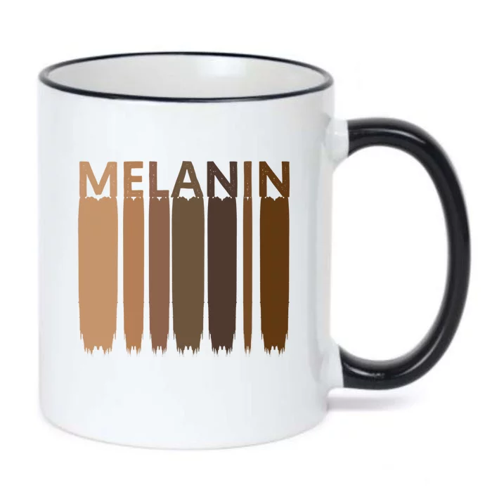 Melanin Black History Month Afrocentric Black Pride Cool Gift Black Color Changing Mug