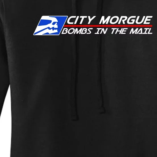 Morgue Bombs In The Mail Women's Pullover Hoodie