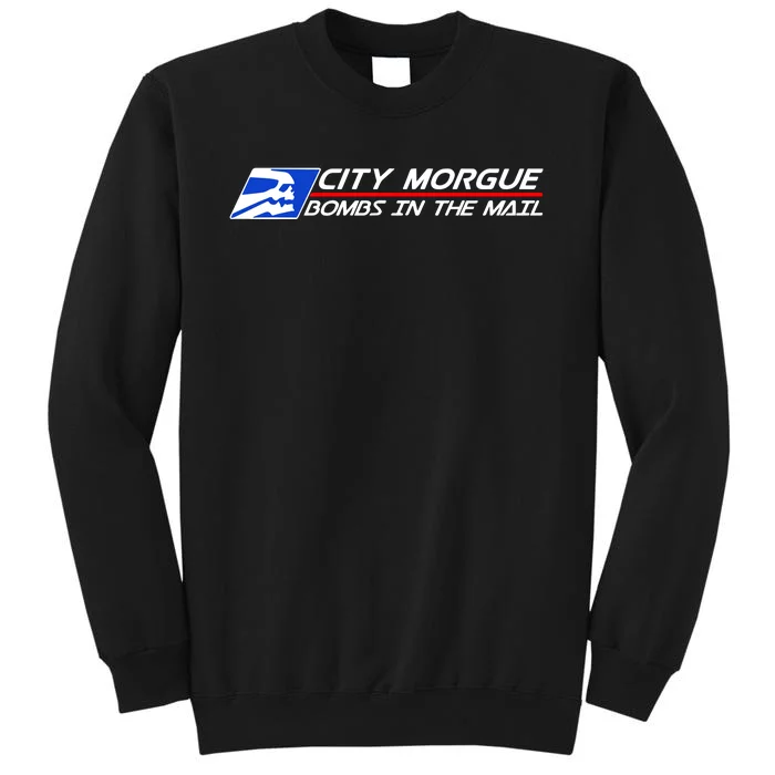 Morgue Bombs In The Mail Tall Sweatshirt