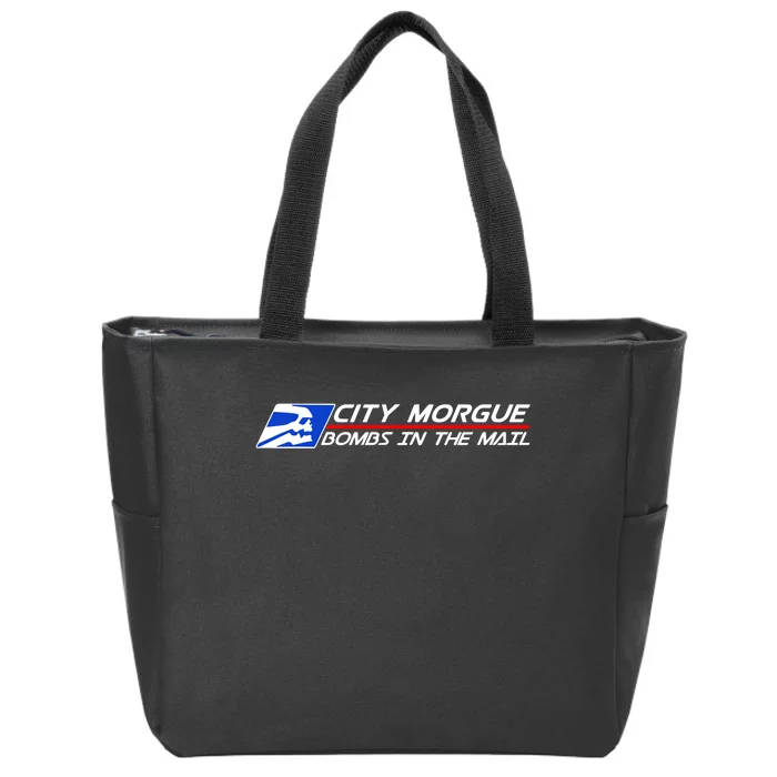 Morgue Bombs In The Mail Zip Tote Bag