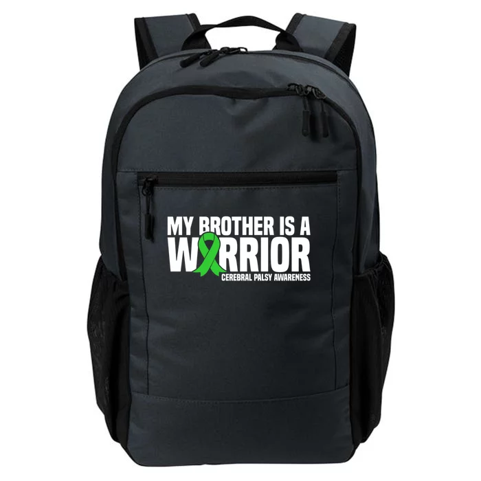 My Brother Is A Warrior Cerebral Palsy Awareness Gift Daily Commute Backpack