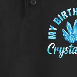 My Birthstone Is Crystal Meth Dry Zone Grid Performance Polo