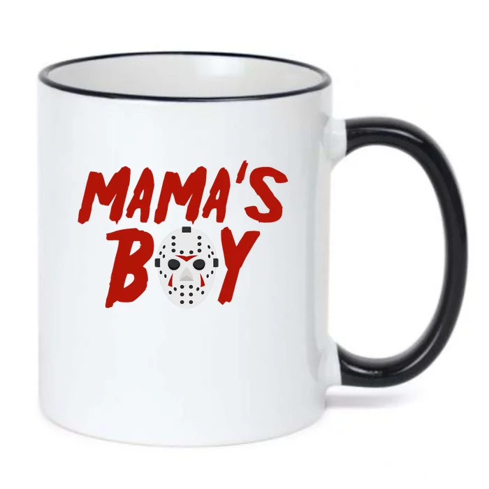 Mama´S Boy I Wish It Was Friday Halloween Black Color Changing Mug